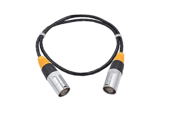 Ruggedized Ethernet Chassis Connector Lockable IP65 RJ45 Connector