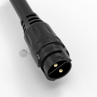 M19 Power Circular Connector Outdoor IP67 2 Pin Waterproof Connector