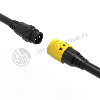 M19 Power Circular Connector Outdoor IP67 2 Pin Waterproof Connector
