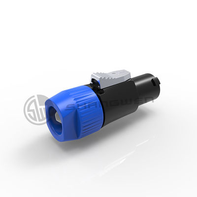 30A Loudspeaker Connector Electrical 4 Pin Speakon Connector