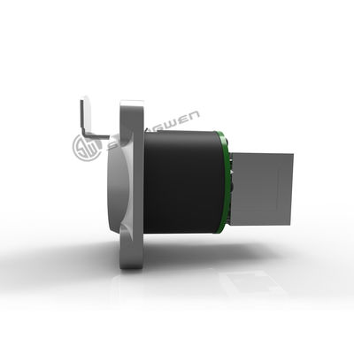Audio Ethernet Chassis Connector Electrical Rj45 8 Pin Connector