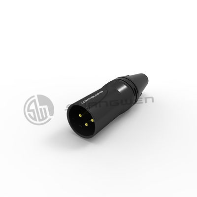 3 Pin XLR Connector Custom Audio Female Connector Plug Professional