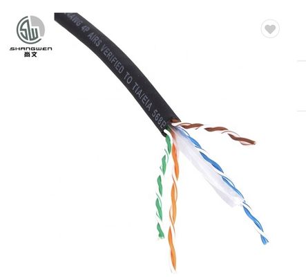 ODM Multi Core Copper Cable Network Data Ethernet Lan Cat6A UTP 4 Pair 24 Awg Cable