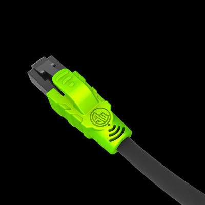 OEM Bare Copper Ethernet Cable , 24AWG 4P Cat5e Patch Cable Network