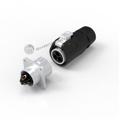 600V Copper Alloy Power Connector IP67-Rated For Harsh Environments
