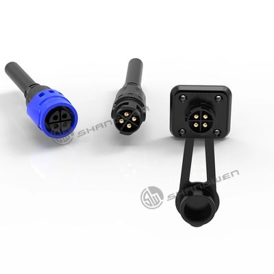 Waterproof Overmolded M19 Connector with Aluminum Alloy Shell for Outdoor Applications