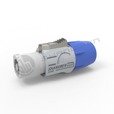 20A 250V Circular Power Connector Indoor 3 Conductor Connector Powercon