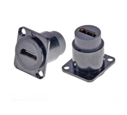Industrial Electronics Accessories Zinc Alloy Square Data Connector for Audio Data via USB