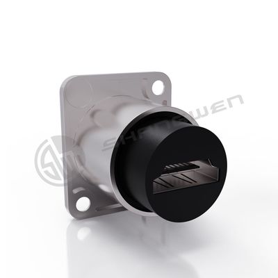 Industrial Electronics Accessories Zinc Alloy Square Data Connector for Audio Data via USB