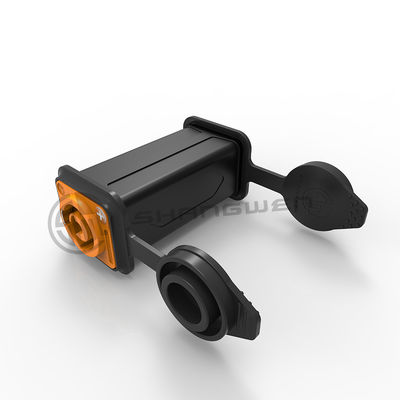 Outdoor Powercon Connector Coupler Adapter Gender Male Male Adapter Power Connector For Linking Cables