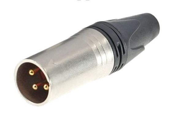 Powerful Outdoor Waterproof 3 Pin XLR Connector Male Female Plug Socket for Audio Video