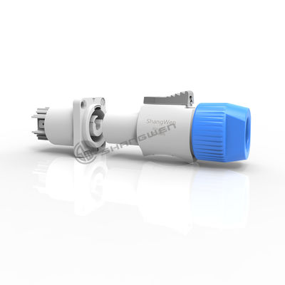 Stable Circular Female And Male Connector 250V AC Power Connector