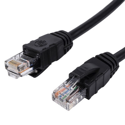 کابل RoHS Ethernet Patch 24AWG 26AWG 28AWG CAT5 Cat5e UTP کابل اترنت 4 جفت