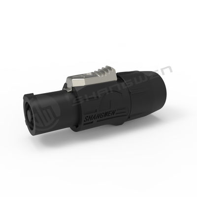 CQC کانکتور برق ضد آب مشکی پلگ پاورکن 250V 20A