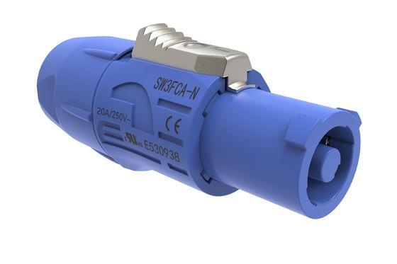 3 راننده اتصال دایره ای الکتریکی 250V 20A اتصال قدرت زنانه
