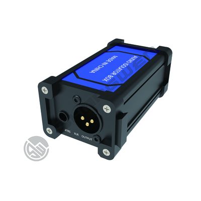 3 پین XLR TRS کامبو کابل استودیو هدفون و میکروفون فعال کننده قدرت مرد زن جعبه عزل صوتی
