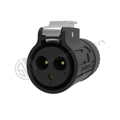 16A Male Female Plug Connector Quick Connect Cable Lockable Triple Core Waterproof IP65 Panel Socket Kit for LED Display