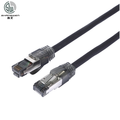 CE ROHS FTP UTP SFTP Cat8 Rj45 پلاگ 1000ft Patch Cord Ethernet کابل شبکه LAN کابل ارتباطات کابل