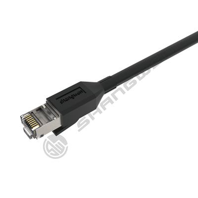 Cat7 SFTP Shielded 10Gbps Ethernet RJ45 Network Patch Cable SFTP Cat7 Rj45 پلاگ شبکه LAN کابل 1000ft کابل اترنت