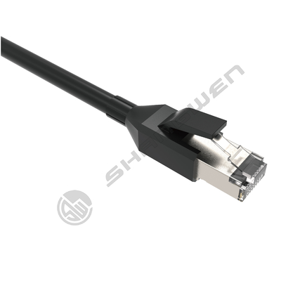 Cat7 Shielded 10Gbps RJ45 Network Patch Cable Cord RJ45 Cat7 سفارشی 4pair CE UL 100٪ مس بدون اکسیژن Cat7 26AWG SFTP