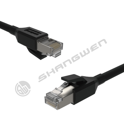 Cat 7 SFTP Shielded 10Gbps 600MHz Ethernet RJ45 Network 4pair CE UL Multiple Copper 100% Oxygen-free Copper RJ45 Cat7 Cable (کابل های Cat7 و Cat45)