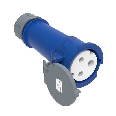 اتصال 3 پین صنعتی 32A 220V-250V 50/60Hz 3P 6h 2P+E IP44 CEE/IEC IP44 آبپاشه هواپیمایی اتصال صنعتی زنانه