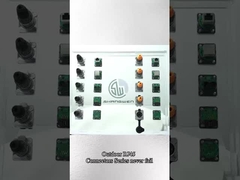 صوتی صنعتی Rj45 زنانه کانکتور پنروک پانل نصب