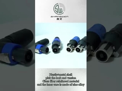 کانکتور بلندگویی زنانه قفل سریع 4 پین برای لوازم جانبی الکترونیکی صنعتی