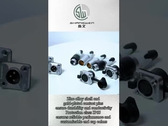 اتصال دهنده XLR 5 پین مسی فضای باز برای میکروفون، آمپلی فایر، میکسر، ضد آب IP65، مادگی صدا