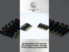 پلاگ صنعتی RCA Audio Connector 2 تماس با RCA Male Lotus Jack