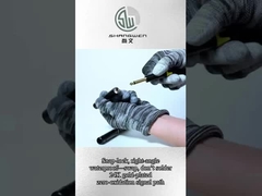 صوتی 6.35 میلی متر جک پلگ کانکتور مرد 250 ولت برق