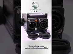 IP67 بسته لوازم جانبی شکل D برای کاربردهای صنعتی