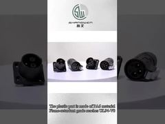 IP67 PBT ماده 3pin مرد قدرت زن اتصال ضد آب