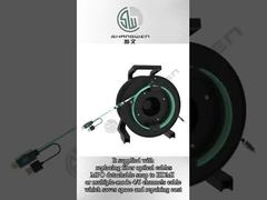 کابل فیبر خالص OM4 4K/8K زره دار